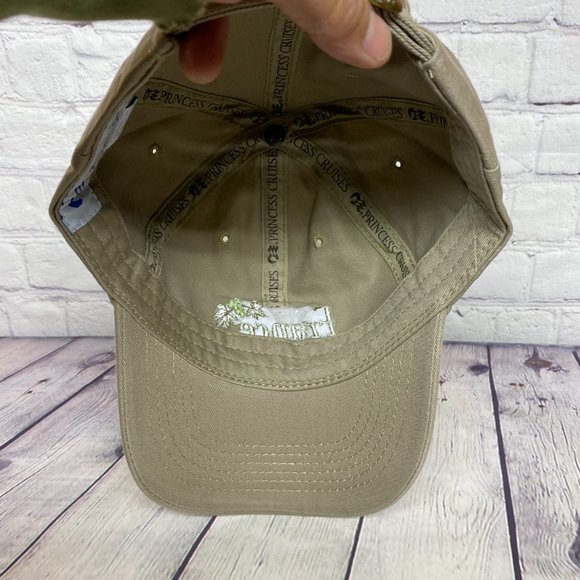 Dad Hat Cap Strap Back Light Brown France Embroidered Cotton One Size Fit Most - Picture 7 of 8